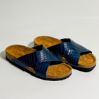 Cosmo Navy (Croco Leather)