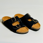 Dostro Jet Black (Suede Leather)